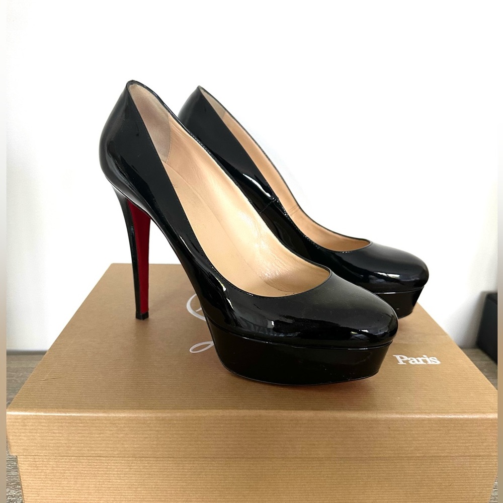 Christian Louboutin Bianca 120 Patent Calf Size 39.5 / Women’s US 9.5